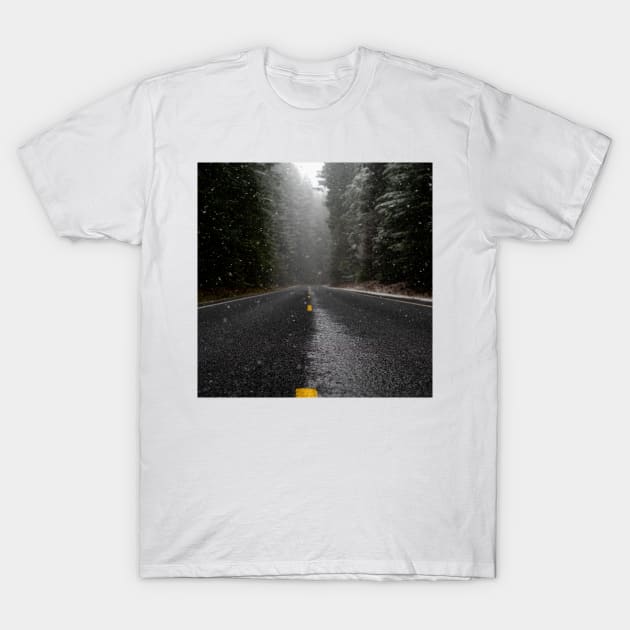 Raining Road T-Shirt by ArtoTee
